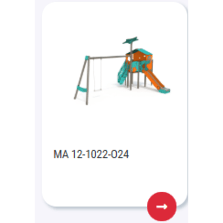 Žaidimų aikštelių kompleksas vaikams nuo 2 iki 10 metų amžiaus – kolekcija 'MAXI / MBG-2366_MA 12-1022-O18'