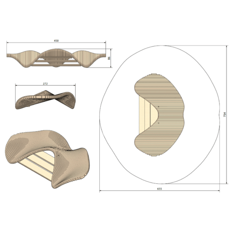 Vaikų žaidimų aikštelių įranga „Climbslide 4.5“, kolekcija Playsculptures®