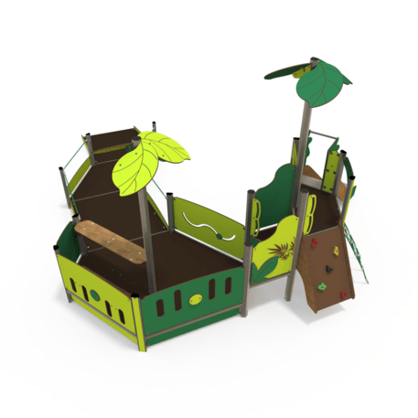 Žaidimų aikštelių kompleksas vaikams nuo 2 iki 10 metų amžiaus – kolekcija 'MAXI / MBG-2382_MA 12-1047-P15'