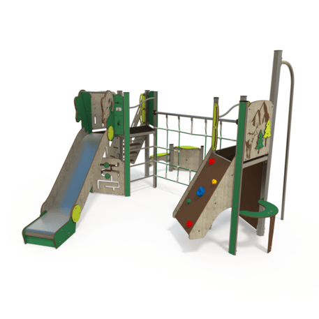 Žaidimų aikštelių kompleksas vaikams nuo 2 iki 10 metų amžiaus – kolekcija 'MAXI / MBG-2397_MA 12-2007-U29'