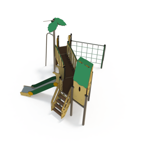 Žaidimų aikštelių kompleksas vaikams nuo 2 iki 10 metų amžiaus – kolekcija 'MAXI / MBG-2406_MA 12-2022-G05'