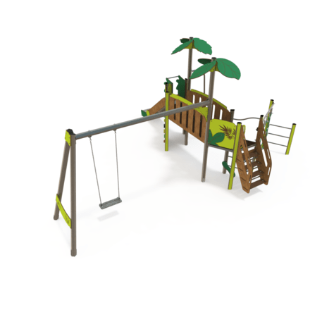 Mänguväljakukompleks alates 2-aastastele lastele – 'MINI' kollektsioon 'MAXI / MBG-2412_MA 12-2042-P15'