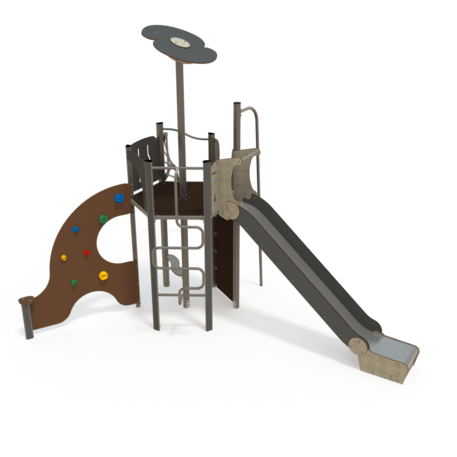 Spielplatzkomplex für Kinder von 2 bis 12 Jahren – Kollektion 'MEGA / MBG-2534_ME 18-1024-I16'