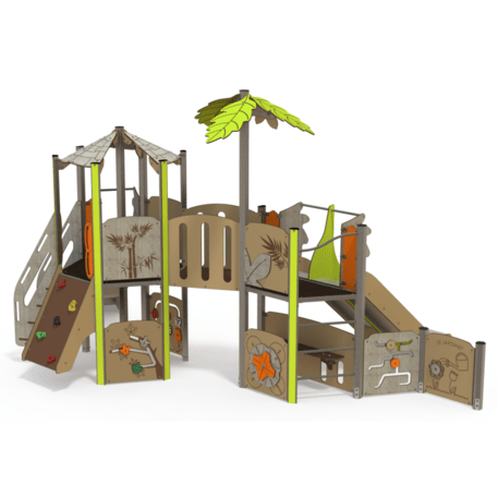 Žaidimų aikštelių kompleksas vaikams nuo 2 iki 10 metų amžiaus – kolekcija 'MAXI / MBG-2446_MA 12-2089-T02'