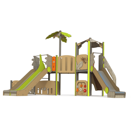 Žaidimų aikštelių kompleksas vaikams nuo 2 iki 10 metų amžiaus – kolekcija 'MAXI / MBG-2446_MA 12-2089-T02'