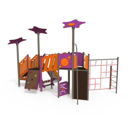 Complesso per parco giochi per bambini dai 2 anni – collezione 'MAXI / MBG-2463_MA 12-3006-O18'