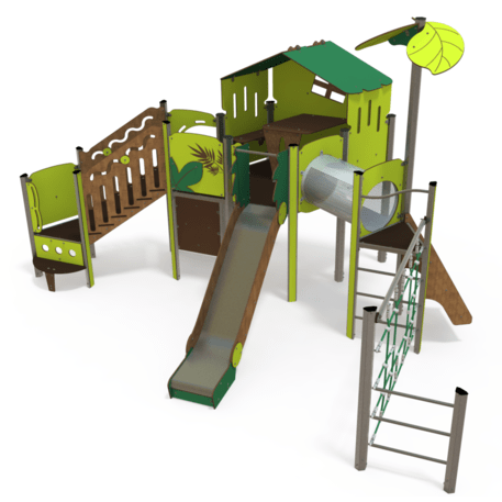 Spielplatzkomplex für Kinder ab 2 Jahren – Kollektion 'MAXI / MBG-2469_MA 12-3015-P15'