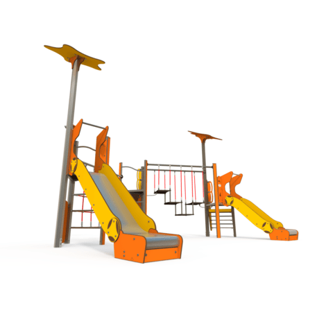 Žaidimų aikštelių kompleksas vaikams nuo 2 iki 10 metų amžiaus – kolekcija 'MAXI / MBG-2478_MA 12-3046-O12'