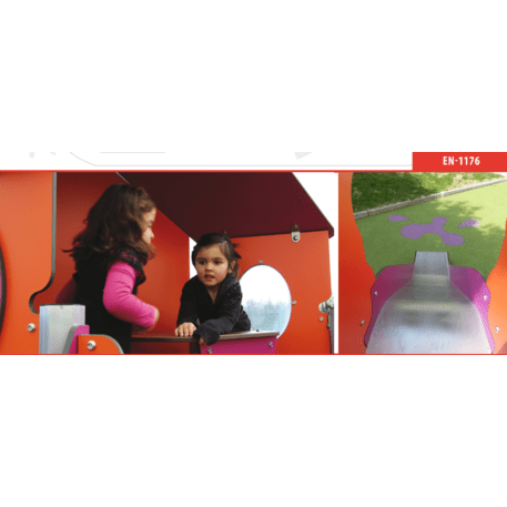 Žaidimų aikštelių kompleksas vaikams nuo 2 iki 10 metų amžiaus – kolekcija 'MAXI / MBG-2478_MA 12-3046-O12'