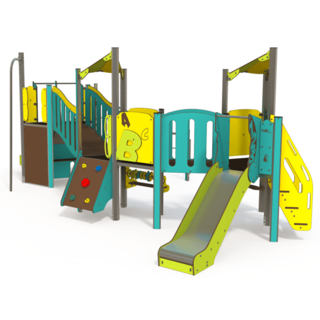 Žaidimų aikštelių kompleksas vaikams nuo 2 iki 10 metų amžiaus – kolekcija 'MAXI / MBG-2487_MA 12-3053-N99'