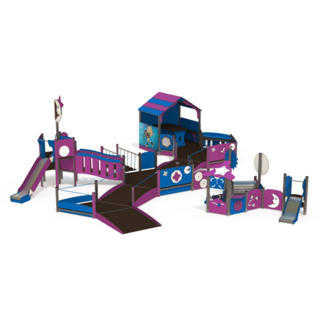 Spielplatzkomplex für Kinder ab 2 Jahren – Kollektion 'MAXI / MBG-2513_MA 12-5006-T01'