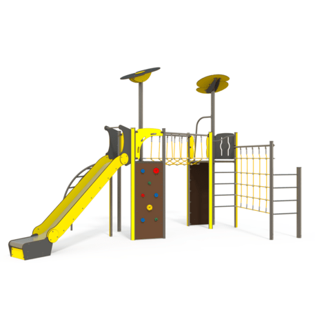 Žaidimų aikštelių kompleksas vaikams nuo 2 iki 12 metų amžiaus – kolekcija 'MEGA / MBG-2548_ME 18-2021-I22'