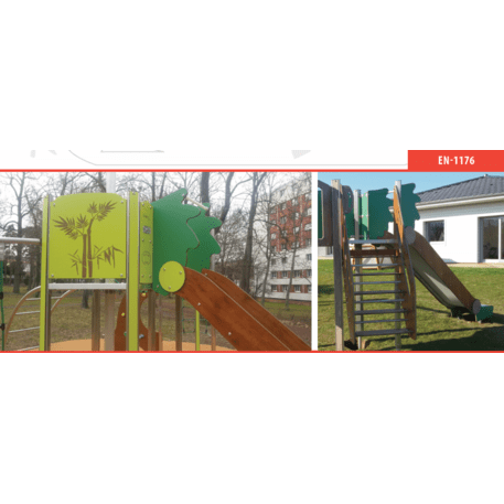 Žaidimų aikštelių kompleksas vaikams nuo 2 iki 12 metų amžiaus – kolekcija 'MEGA / MBG-2548_ME 18-2021-I22'