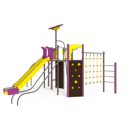 Žaidimų aikštelių kompleksas vaikams nuo 2 iki 12 metų amžiaus – kolekcija 'MEGA / MBG-2557_ME 18-2034-I99'