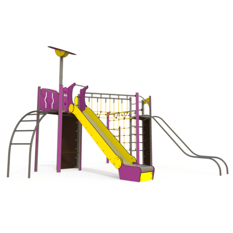 Žaidimų aikštelių kompleksas vaikams nuo 2 iki 12 metų amžiaus – kolekcija 'MEGA / MBG-2557_ME 18-2034-I99'