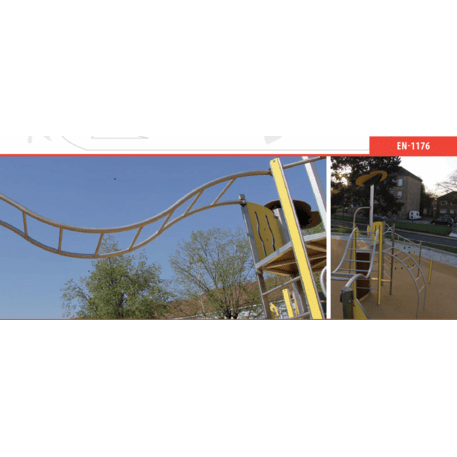 Žaidimų aikštelių kompleksas vaikams nuo 2 iki 12 metų amžiaus – kolekcija 'MEGA / MBG-2557_ME 18-2034-I99'