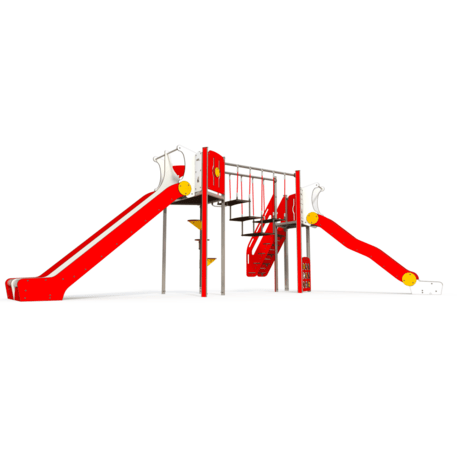 Žaidimų aikštelių kompleksas vaikams nuo 2 iki 12 metų amžiaus – kolekcija 'MEGA / MBG-2566_ME 18-2042-I03'