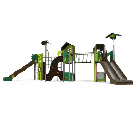 Žaidimų aikštelių kompleksas vaikams nuo 2 iki 12 metų amžiaus – kolekcija 'MEGA / MBG-2576_ME 18-3022-P15'
