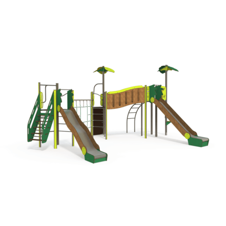 Spielplatzkomplex für Kinder von 2 bis 12 Jahren – Kollektion 'MBG-2592_ME 18-3036-P15'