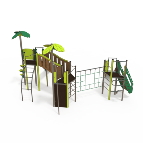 Spielplatzkomplex für Kinder von 2 bis 12 Jahren – Kollektion 'MBG-2592_ME 18-3036-P15'