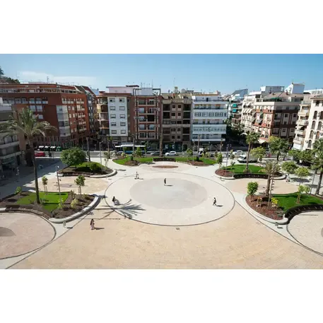 Коллекция бетонной плитки разных размеров и цветов 'Terana® taco'