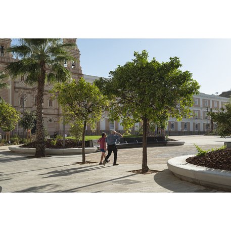 Коллекция бетонной плитки разных размеров и цветов 'Terana® taco'