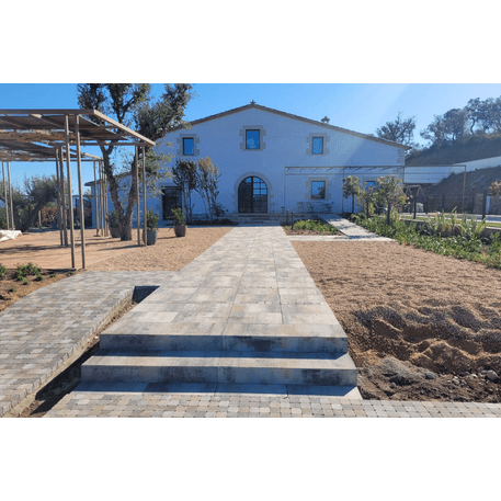 Коллекция бетонной плитки разных размеров и цветов 'Terana® taco'