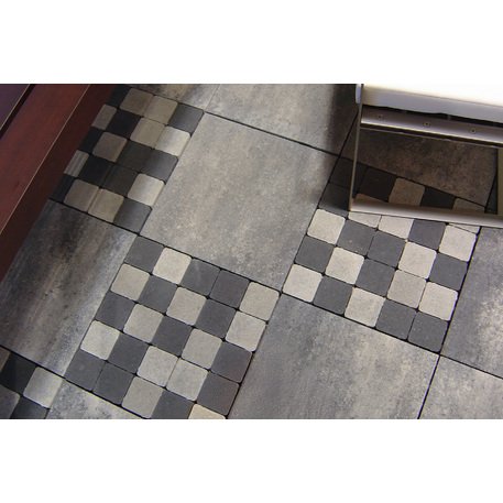 Коллекция бетонной плитки разных размеров и цветов 'Terana® taco'