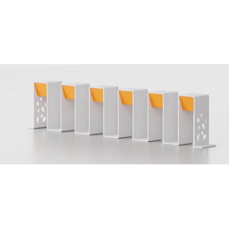 Metal bicycle rack 'Komete'