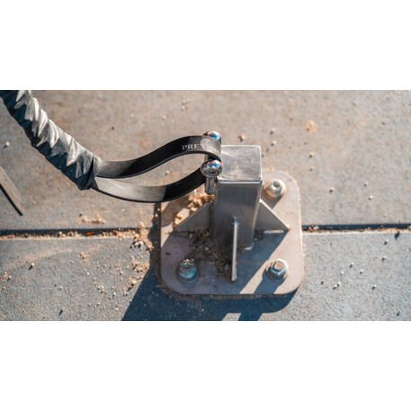 Metalinė pergolė su supynėmis iš iroko medienos 'Premium Collection / STF/22-31-01_01/MDL'