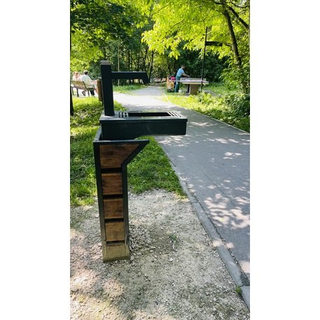 Metalinis geriamo vandens fontanas (kolonėlė) 'Premium Collection / STF/18-41-01/MDL'