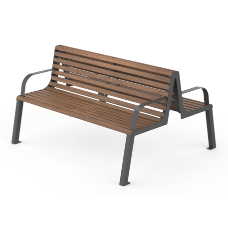 Metal bench 'BD/VITA_LVI293.00/MDL'