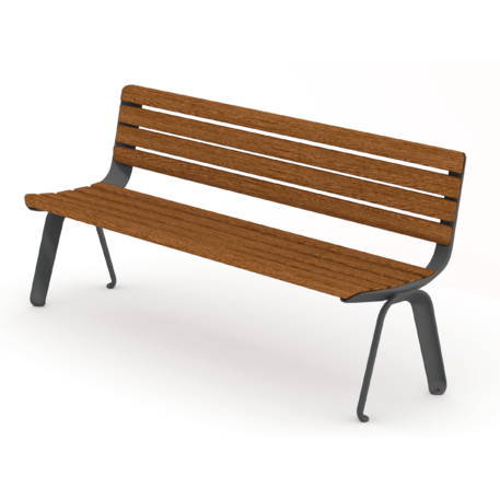 Metal bench 'BD/LUMIO_LLU151.00/MDL'