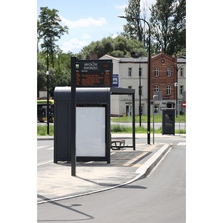 Autobusų stotelės stoginė, paviljonas 'BD/INTELI_WIT071.01/MDL'