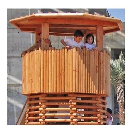 Children's playground element '7.789000 _Octagonal Tower'