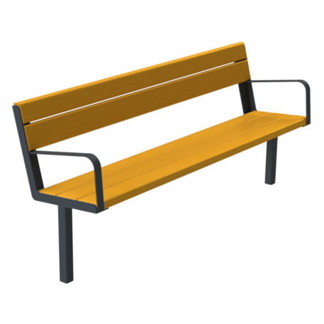 Metal bench 'BD/1377/MDL'