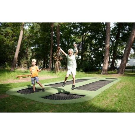 Trampoline for children's playgrounds 'MBG_532/104x154cm'