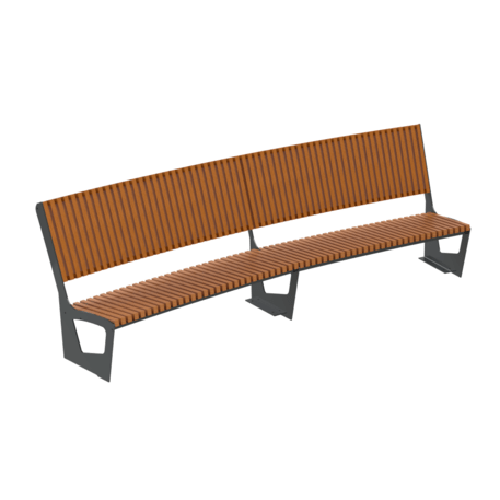 Metal bench 'BD/1381/MDL'