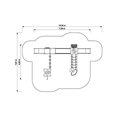 Element placu zabaw dla dzieci 'MBG-338/P1119'