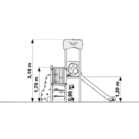 Children's playground element 'MBG-348/P1153'