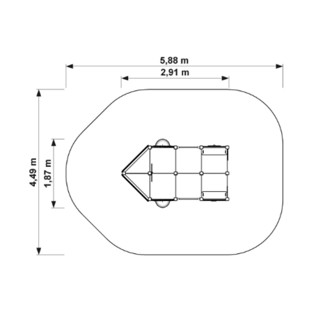 Element placu zabaw dla dzieci 'MBG-378/P1181'