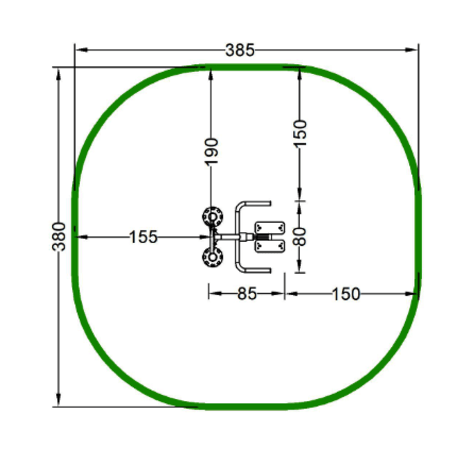 Siłownia zewnętrzna 'MBG_36/OFC-3A'