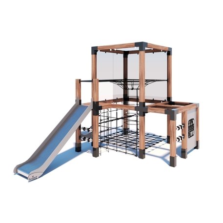 Laste mänguväljaku element 'Wooden rope park_MBG-386/P5039'