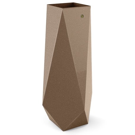 Metalinis lauko vazonas, gėlinė 'Premium / 59,4x42xH/120cm / BS-302'