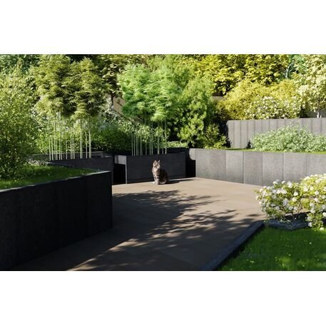 Betoninis lauko vazonas, gėlinė 'Regular / 119x79xH/45cm / BS-185'