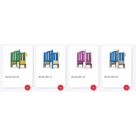 Vaikų žaidimų aikštelių įranga Baby linija – mažiesiems 'MBG-2022_BA 06-1001-03'