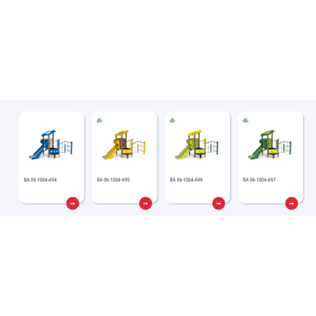 Vaikų žaidimų aikštelių įranga Baby linija – mažiesiems 'MBG-2026_BA 06-1004-A15'