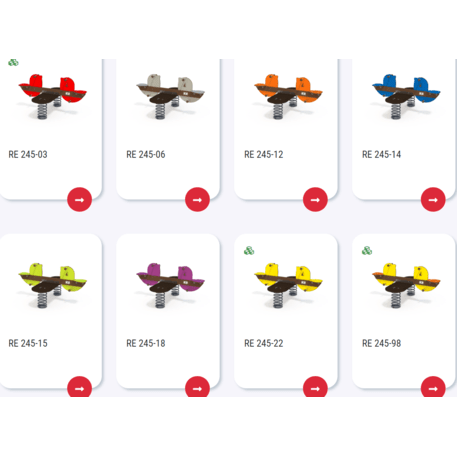 Spyruokliukas vaikų žaidimų aikštelėms 'MBG-1034_RE 245-02'