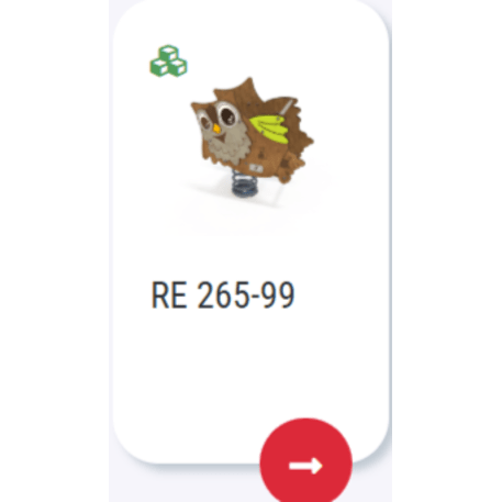 Spyruokliukas vaikų žaidimų aikštelėms 'MBG-1054_RE 265-24'