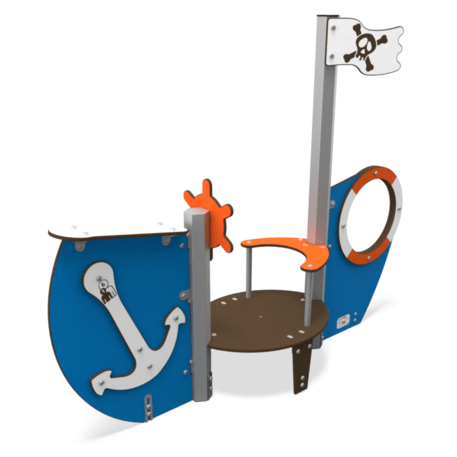  Vaikų žaidimo aikštelės kompleksas, kolekcija 'Piratų laivas / MBG-1168_CI 03-1001-T02'